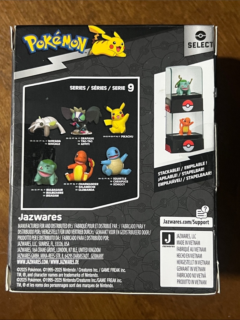 Select Pikachu Pokémon Figure - Stackable - Picture 2 of 3